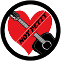 Not Petty Heart and Guitar Logo